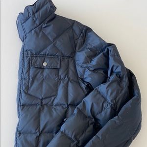 Like New Quicksilver Men’s L Puffer jacket Black